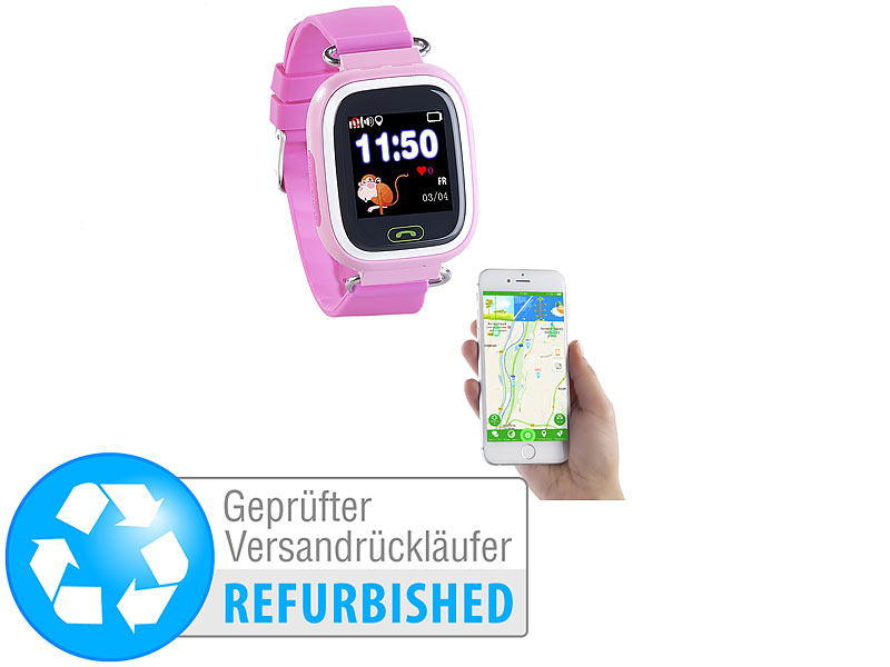 ; Kinder-Smartwatches mit GSM- & LBS-Tracking 