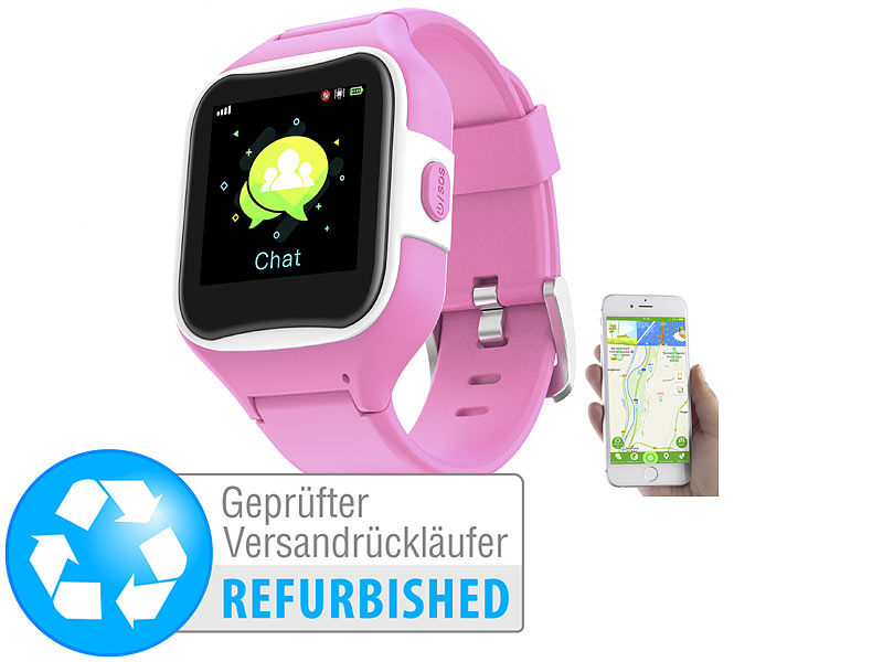 ; Kinder-Smartwatches mit GSM- & LBS-Tracking 