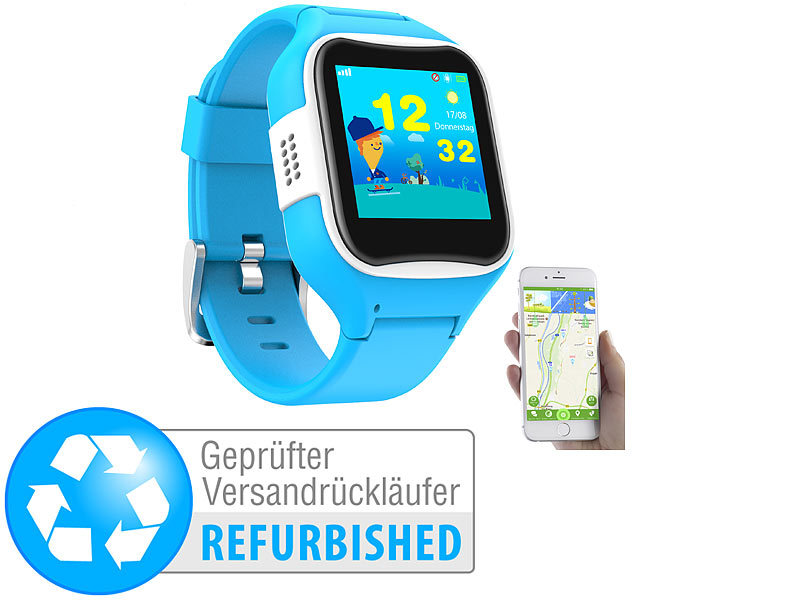 ; Kinder-Smartwatches mit GSM- & LBS-Tracking 