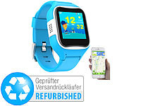 TrackerID Kinder-Smartwatch mit GPS-/GSM-/WiFi-Tracking, Versandrückläufer; GPS-Tracker mit Fahrrad-Flaschenhaltern GPS-Tracker mit Fahrrad-Flaschenhaltern 